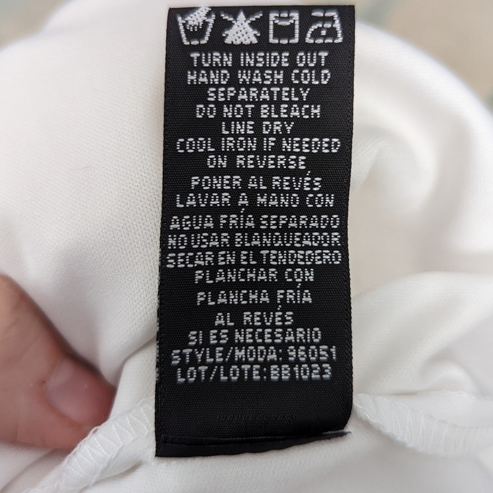 RN Studio White Fit and Flare Sleeveless Dress - Picture 9 of 11